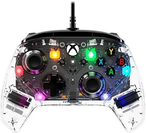 HyperX Clutch Gladiate Wired RGB-Gaming-Controller - Kompatibel mit Xbox One, Xbox Series X/S und PC, bietet RGB-Beleuchtung für ein immersives Gaming-Erlebnis.