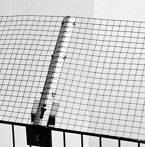 Übersteigschutz Abwinklung-Katzenstopp zum Doppelstabmattenzaun Gittermattenzaun