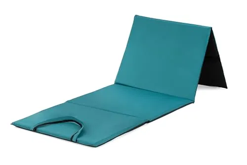 GREMEX Strandmatte gepolstert faltbar 200x62 cm Picknickdecke Isomatte | Stranddecke, Picknickdecke & Isomatte für Camping und Strand