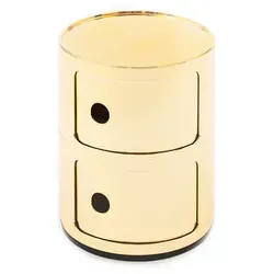 Kartell Componibili 5966, Gold in gold von Kartell