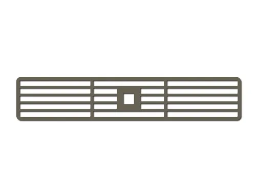 Küppersbusch 99090 Lüftungsgitter Black Chrome