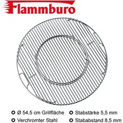BBQ-System Grillrost für Ø 47 und 57 cm Geräte