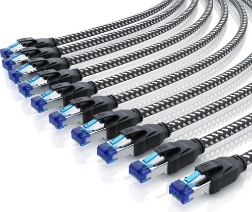 Primewire CAT.8 LAN-Kabel, 50 cm, RJ-45, 40 Gbit/s