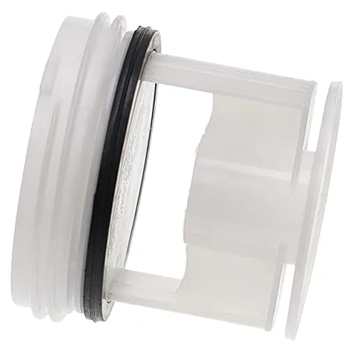 vhbw Flusensieb kompatibel mit Bosch WAE28465, WAE28464, WAE28460, WAE28480, WAE28470 Waschmaschine, Trockner - 6,2 cm, Mit Dichtungsring