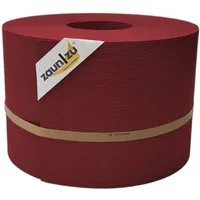 Produktbild zaunzu Sichtschutzstreifen Rille PP Bordeauxrot 50m
