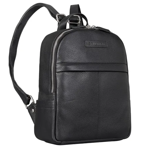 STILORD 'Klara' Damen Rucksack aus Leder - Elegante Damen-Rucksackhandtasche aus hochwertigem Echtleder, vielseitig einsetzbar für Tag und Abend, ideal für Stadtbummel und Reisen.