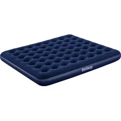 Bestway Luftbett Blue Horizon Double XL - Komfort für 2 Personen - Luftbett 203 x 183 x 22 cm, ideal für drinnen und draußen, mit strapazierfähigem PVC und beflockter Liegefläche für höchsten Schlafkomfort.