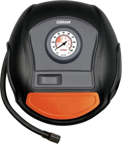 Produktbild Osram Automotive OTI200 Kompressor Analoges Manometer, Kabelfach/-aufnahme, Überlastungsschutz