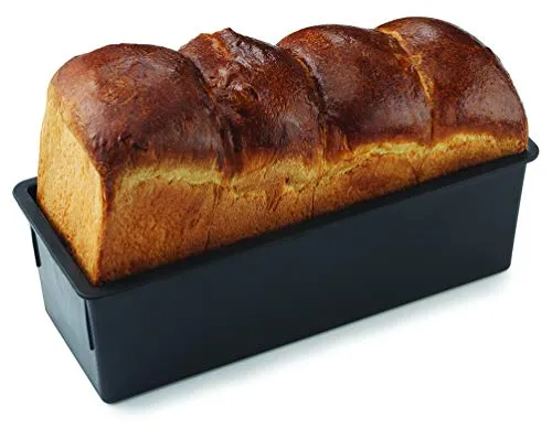 Matfer Toastbrot-Kastenform Exoglass 1 kg ohne Deckel - Backform aus Exoglass für perfekte Toastbrote, hitzebeständig und leicht zu reinigen, ideal für Hobbybäcker.