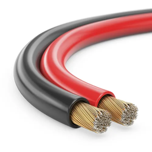 Lautsprecherkabel Audio Kabel Boxenkabel 100% CCA 30m 2x1,5mm² rot / schwarz
