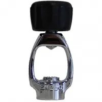 Bügeladapter für Atemregler, DIN-INT, verchromt von Polaris