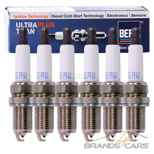 6x BERU ZÜNDKERZE ULTRA TITAN UPT11P FÜR AUDI A4 8E B7 +8H B6 3.2 8K B8 S4