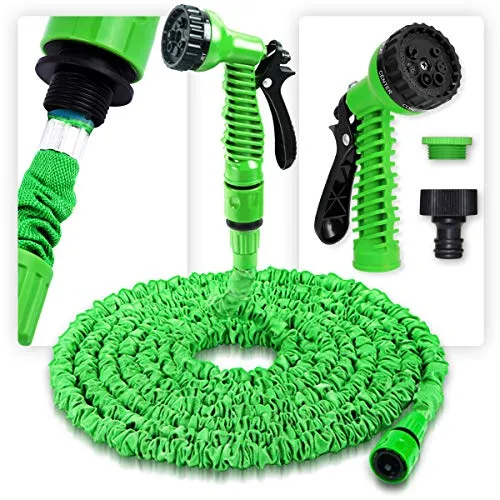 UC-Express Gartenschlauch Flexibel Wasserschlauch 15m 50ft Dehnbarer Schlauch Flexibel Bewässerung