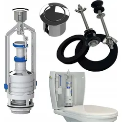 Rimex Ablaufventil für Toilette mit Stopp-Funktion