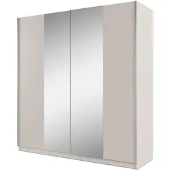 Beautysofa Schwebetürenschrank PERLA mit Spiegel – 200 cm oder 250 cm