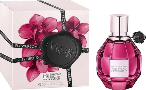 Viktor & Rolf Flowerbomb Ruby Orchid Edp Spray 50 ml - Damendüfte mit einem blumigen und fruchtigen Duft, der sinnliche Eleganz versprüht – ideal für besondere Anlässe.
