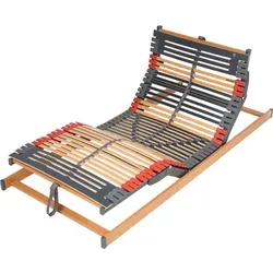 Lattenrost Rhodos EcoMove 90x210 cm - elektrisch verstellbar - 7-Zonen Lattenrost mit 44 Leisten, individuell einstellbar für optimalen Liegekomfort und ideale Unterstützung Ihrer Wirbelsäule. Perfekt für Betten mit Bettkästen.