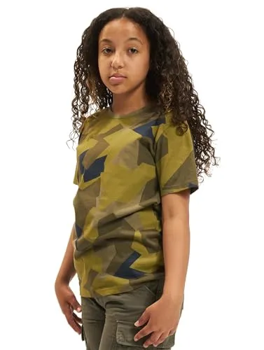 Brandit Kids T-Shirt, Farbe: Swedish camo, Größe: M 134