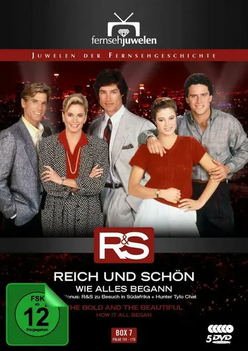 Reich und schön - Wie alles begann: Box 7 - Folgen 151-175 [5 DVDs] - Filme - Entdecken Sie die packenden Folgen 151-175 der Kultserie in dieser exklusiven DVD-Box, ideal für Fans und Sammler.