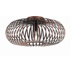 Trio Leuchten Deckenleuchte Johann, Kupfer in braun von TRIO Leuchten