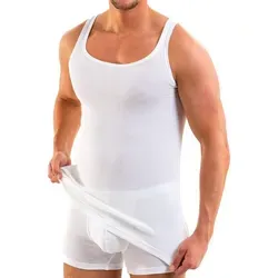 HERMKO Unterhemd 3018 in weiß von HERMKO