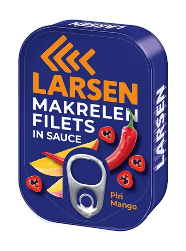LARSEN Makrelenfilets Piri-Mango-Sauce 110 g