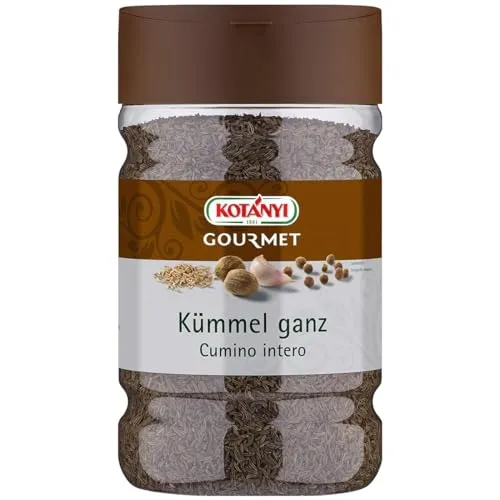 Kotanyi Kümmel ganz Gewürze für Großverbraucher und Gastronomie, 600 g