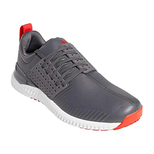 adidas Herren Adicross Bounce Golfschuh, Grau Active Red, 41 1/3 EU