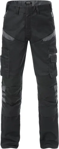 Fristads 129482-996-C46 Hose 2555 STFP Fusion - Robuste Hose für Handwerk und Industrie mit mechanischem Stretch für optimale Bewegungsfreiheit. Ausgestattet mit CORDURA®-verstärkten Knietaschen und geeignet für Industriewäsche.