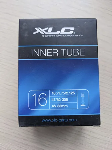 XLC Fahrradschlauch 16 Zoll Schrader Ventil 16x1.75/2.125 47/62-305 AV 33mm