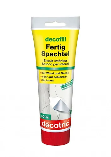 decofill Feinspachtel 400g innen Wand Decke lösungsmittelfrei glatt schleifbar