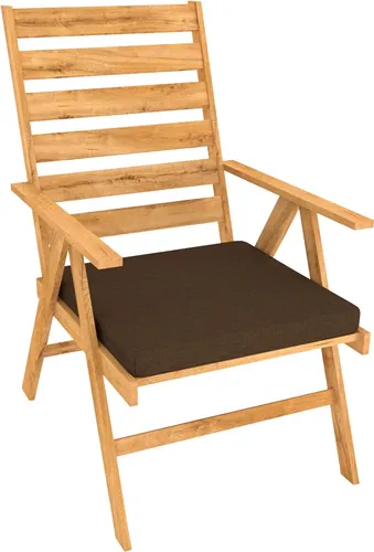 Sitzpolster Braun von Pokar