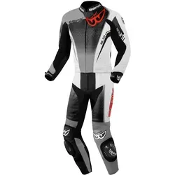 Berik XR-Ace Evo perforierte 2-Teiler Motorrad Lederkombi - Motorradkombis mit sportlichem Design, ergonomischer Passform und ideal für warmes Wetter dank perforierter Lederoberfläche.
