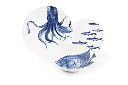 Excelsa Geschirrset 3-Teiliges Faune & Flore von Excelsa