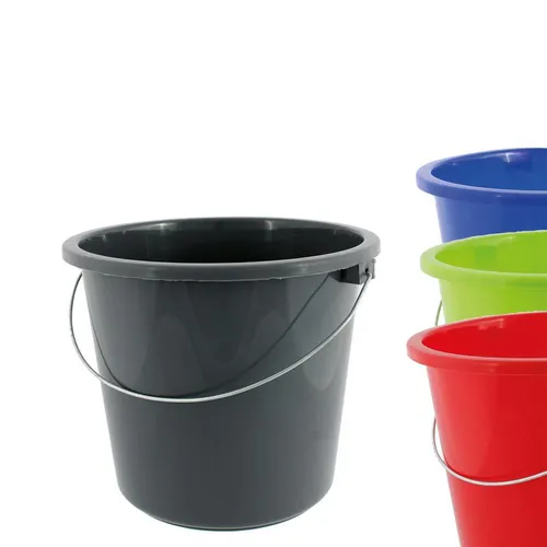 Centi Haushaltseimer Metallbügel ca. 5 Liter farbig 23 x 17 cm Kunststoff