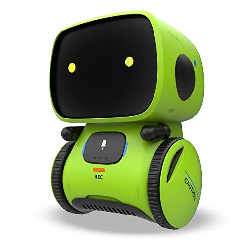 REMOKING Intelligent Roboter Spielzeug für Kinder - Interaktives Lernspielzeug mit Touch- und Sprachsteuerung, fördert die Sprachentwicklung und macht Spaß beim Tanzen und Singen. Ideal als sicheres Geschenk für Jungen und Mädchen!