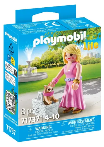 PLAYMOBIL 71737, 4 Jahr(e), It-girl con Chihuahua, Mehrfarbig, Kunststoff