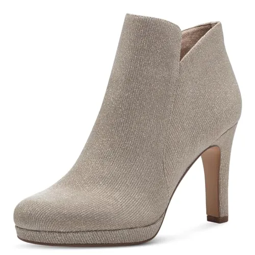 Tamaris Damen Stiefel Vegan beige 40 in beige von Tamaris