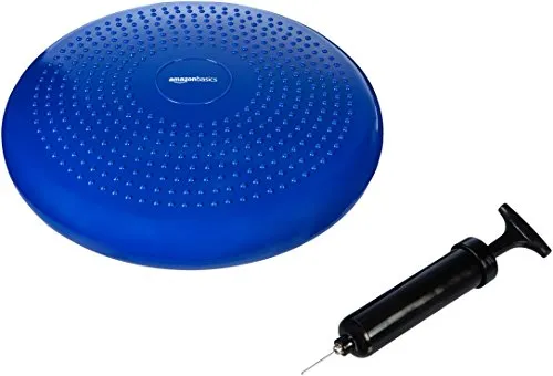 Amazon Basics Stabilitätskissen zum Aufblasen, Dunkelblau von Amazon