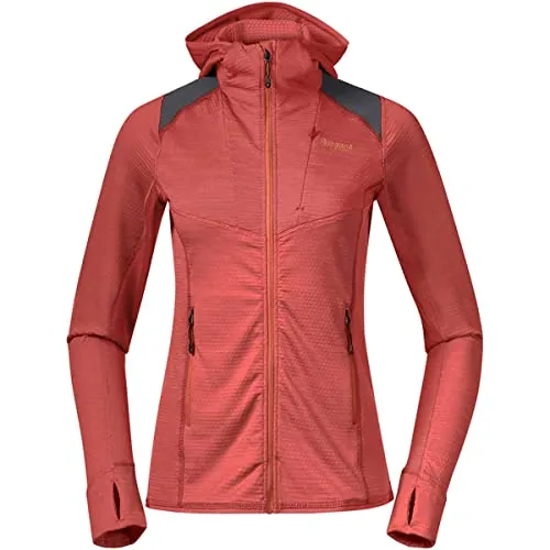 Bergans Rabot Active Mid Hood W Jacket - Brick - L