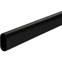 SOTECH Schrankstange Oval 30 x 15 mm 800 mm Schwarz