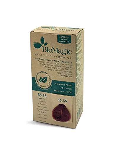 Produktbild BIOMAGIC HAIR COLOR - 55/55 DEEP DARK RED
