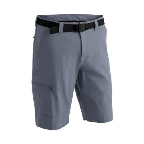Maier Sports Huang Kurze Herren Wanderhose - Wasserabweisende Bermuda für Trekking und Hiking, atmungsaktiv mit schnelltrocknender Dryprotec Technologie für optimalen Tragekomfort und Bewegungsfreiheit.