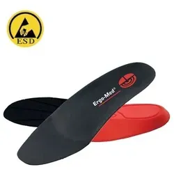 Einlegesohle ERGO-MED red, Größe 37 - schwarz - 37