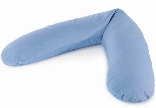 Theraline Stillkissen Das Original mit Microperlen 190cm - Kissen für Schwangerschaft und Stillzeit, bietet perfekten Komfort und Halt, geräuscharm und leicht nachfüllbar für langanhaltende Freude.