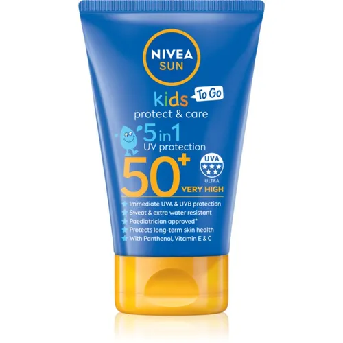 NIVEA SUN Kids Bräunungsmilch für Kinder 5 in 1 SPF 50+ 50 ml