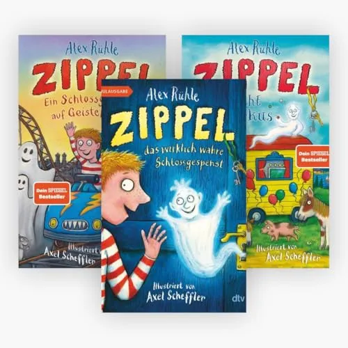 Die Zippel-Reihe Band 1-3 mit exklusivem Postkartenset