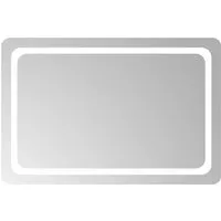 vidaXL LED-Badspiegel 90x60 cm - Wasserdicht & Praktisch - Badspiegel mit IP65-Schutzart, ideal für jedes Badezimmer. Ausgestattet mit einer praktischen USB-Schnittstelle und einfacher Montage für maximalen Komfort.