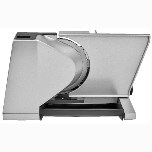 Ritter Allesschneider Contura 3 schwarz - Allesschneider mit ECO-Motor, schneidet stufenlos von hauchdünn bis 23 mm, ideal für präzises Schneiden in der Küche, made in Germany