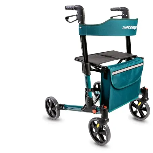 Weinberger leichter klappbarer Alu-Rollator mit Tasche